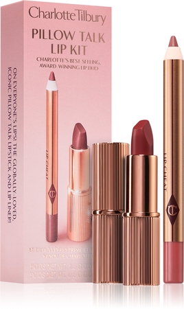 Лого товару Charlotte Tilbury Pillow Talk Lip Kit – знижка від Charlotte Tilbury