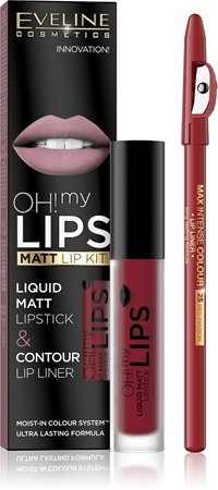 Логотип товару Eveline Cosmetics OH! my LIPS Matt – схожий товар