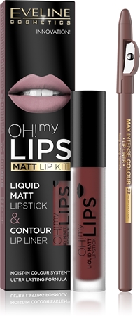 Логотип товару Eveline Cosmetics OH! my LIPS Matt – схожий товар