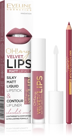 Логотип товару Eveline Cosmetics OH! my LIPS Velvet – схожий товар