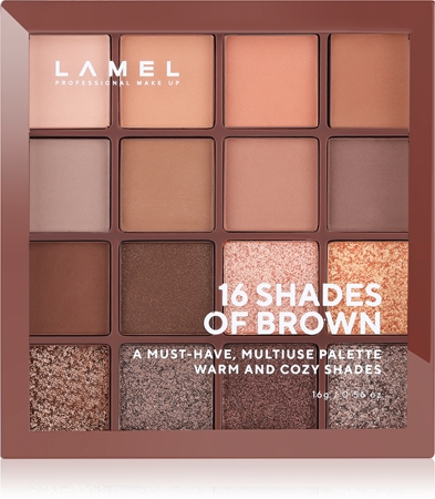 Купити LAMEL 16 Shades Of Brown — LAMEL