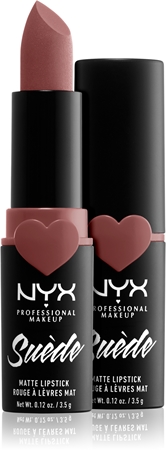 Логотип товару NYX Professional Makeup Suede Matte Lipstick — Makeup